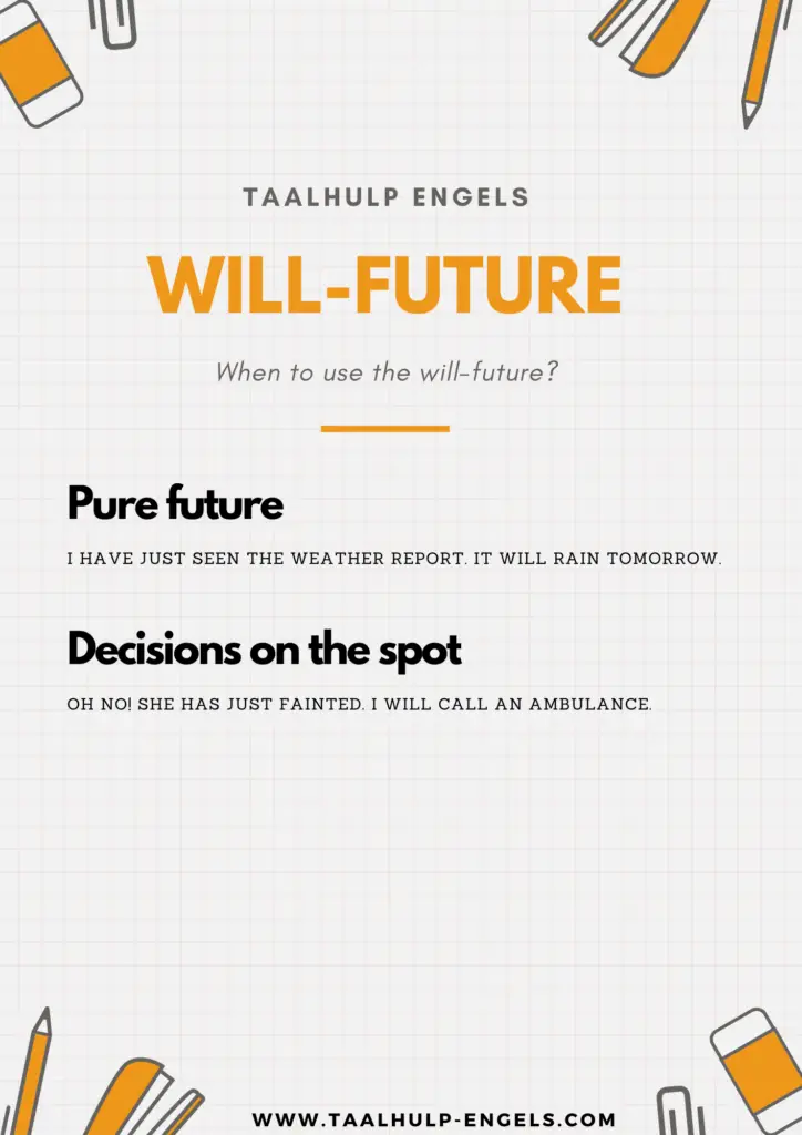 Will Future Use Taalhulp Engels